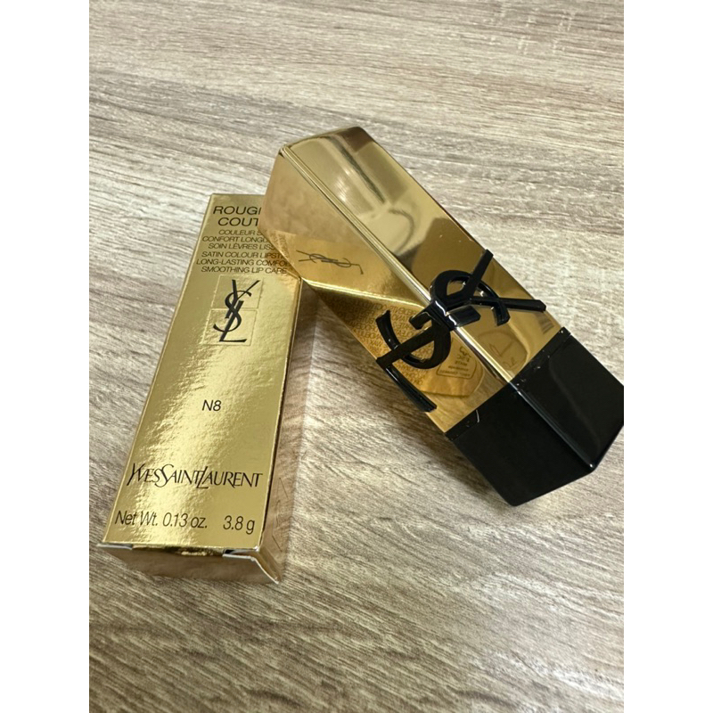 YSL 奢華緞面唇膏NM/N8/1971效期2025/08-2026 專櫃Tester