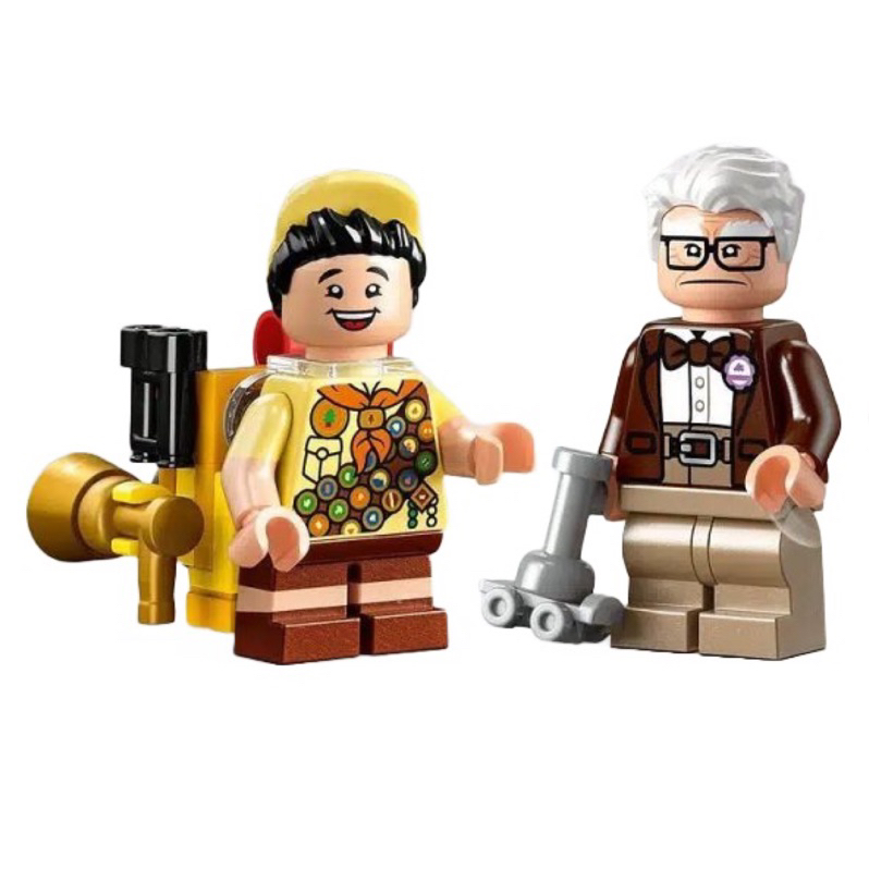 LEGO 樂高 人偶 43217 Disney Up 天外奇蹟 卡爾爺爺＋小羅（含配件）