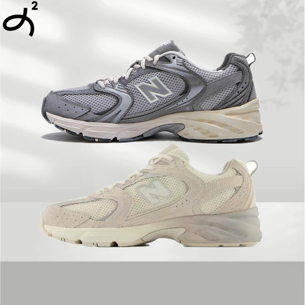 ◤X²◢ - Νеw ВaΙanсе NB 530 跑步鞋 男女同款 老爹鞋 銀灰 MR530TG 米粉 MR530MR