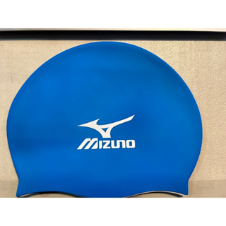 人人愛運動 出清價99元 美津濃 MIZUNO 矽膠泳帽藍 85BB-A2100024