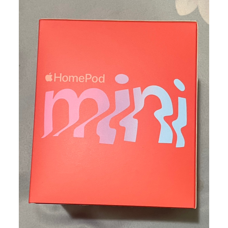 二手 九成新Apple Homepod mini 橘色(無充電頭)