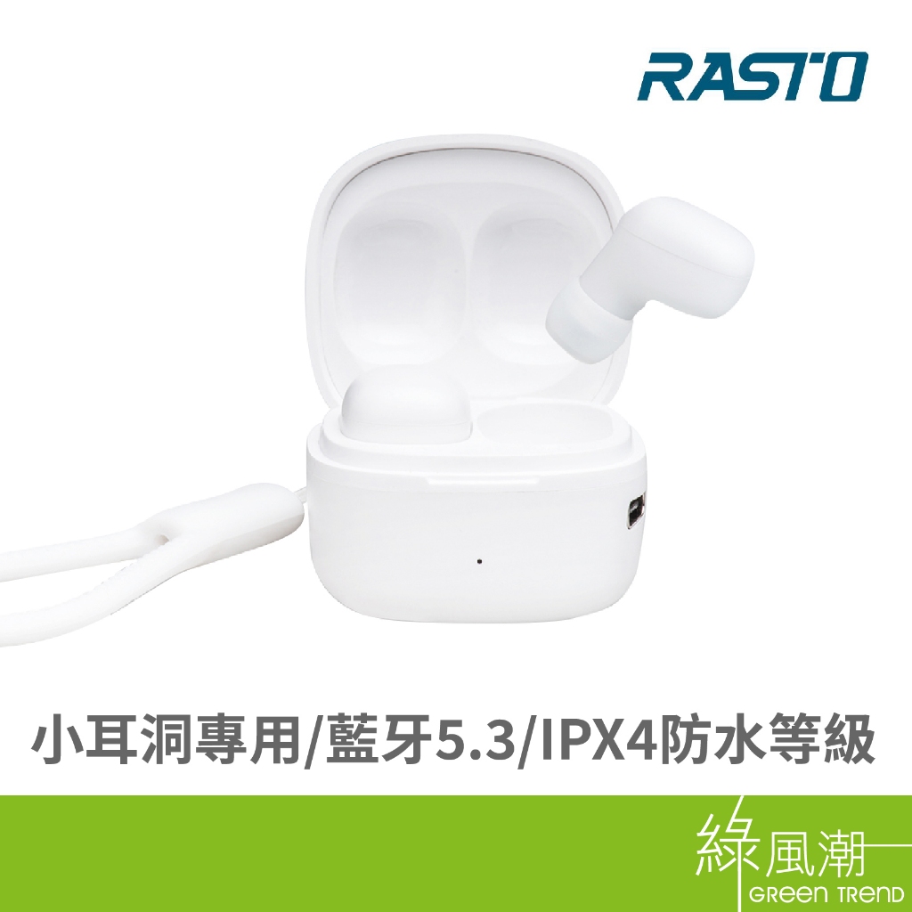 RASTO RASTO RS51小耳洞專用TWS真無線藍牙5.3耳機-
