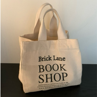 英國🇬🇧倫敦BrickLane書店帆布便當袋 手提袋