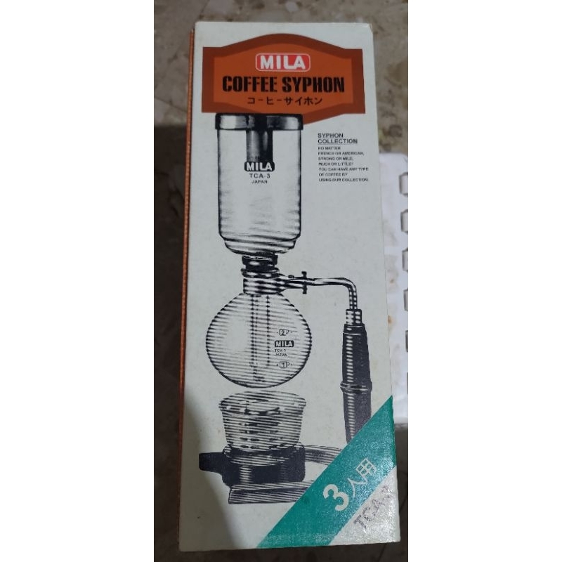 coffee syphon MILA TCA-3