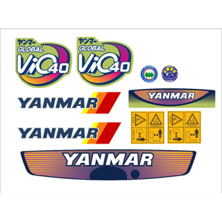 挖土機貼紙 YANMAR VIO40-2