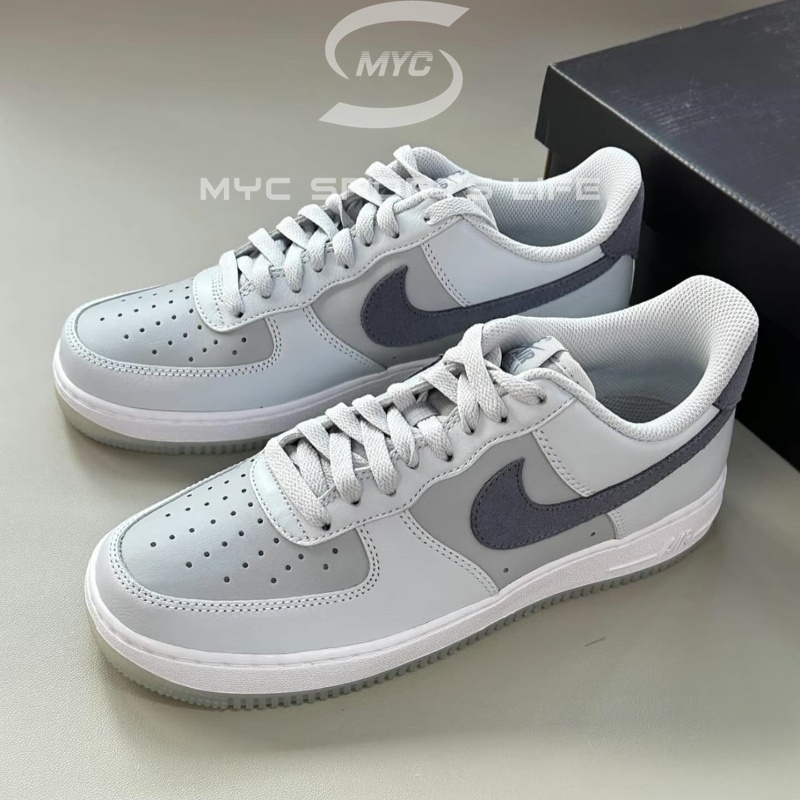 -MYC-Nike Air Force 1 Low '07 LV8 煙灰 灰色 AF1 麂皮 拼接 FJ4170-001