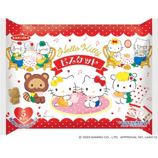 日本伊藤先生 Hello Kitty 造型餅乾5袋入