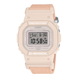 CASIO 卡西歐 GMD-S5600CT-4 自然柔和環保意識方形腕錶 櫻花粉40.5MM