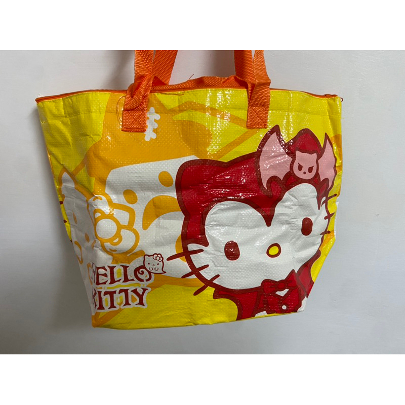 全新❗️HELLO KITTY保冰袋 環保袋 保冰袋 保冷袋 保溫袋 凱蒂貓系列 三麗鷗 雙提把提袋