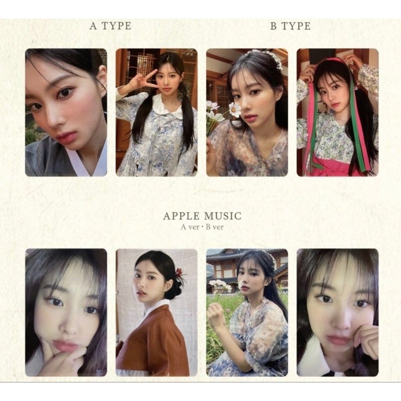 姜惠元 2022 年曆 通路 特典 小卡 Kang Hyewon Season’s Greetings