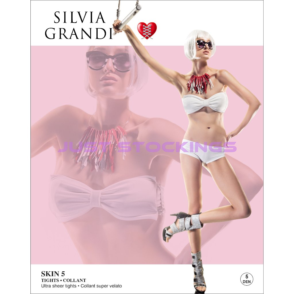 °☆就要襪☆°全新義大利品牌 Silvia Grandi SKIN T型無痕極致超薄絲襪(5DEN)
