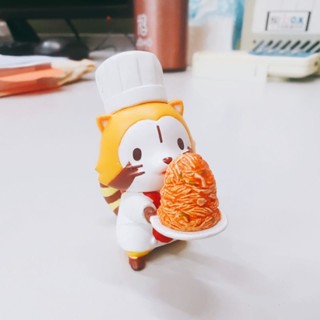<全新>小浣熊 扭蛋 小浣熊拉斯卡爾 小浣熊廚師