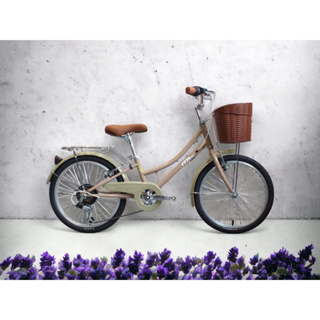 ML 美騎樂 shimano 6速 20吋 淑女腳踏車 自行車 單車 兒童自行車 牛奶車 20吋腳踏車 ML-206