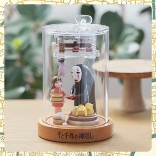 *《小巴趴趴造》現貨有發票！日本正版 吉卜力發條音樂盒 神隱少女 龍貓 魔女宅急便 可動發條音樂盒 音樂鈴 無臉男音樂盒
