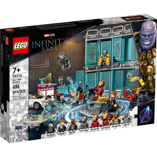 LEGO 樂高 Marvel 超級英雄系列 76216 Iron Man Armory 鋼鐵人 全新未拆好盒