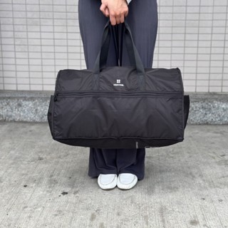 HAPITAS 素面 旅行袋 行李袋 摺疊收納旅行袋 插拉桿旅行袋H0002/H0004(小/大)