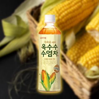 韓國 LOTTE 樂天 玉米鬚茶 500ml 無糖飲料 飲料 韓國飲料 茶 美食 食品 即飲【小三美日】DS019729