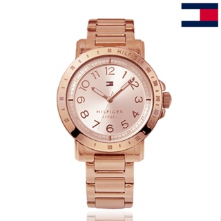 Tommy Hilfiger l 優雅 全玫瑰金 數字設計手錶 女錶 - 玫瑰金 1781396