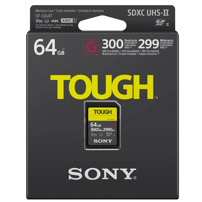 SONY 索尼 SF-G64T SD SDXC 64G 64GB 300MB/S TOUGH UHS-II (全新公司貨