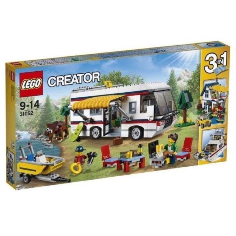 全新LEGO 樂高 31052 渡假露營車 創意三合一系列