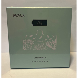 iWALK 四代 4500mAh 直插式口袋行動電源,綠色，蘋果Lightning