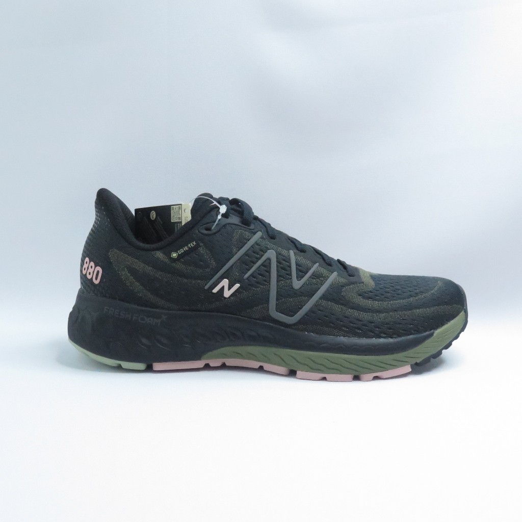 New Balance W880GP13 女慢跑鞋 Fresh Foam X 880 GTX 防潑水 D楦 黑/深橄欖石