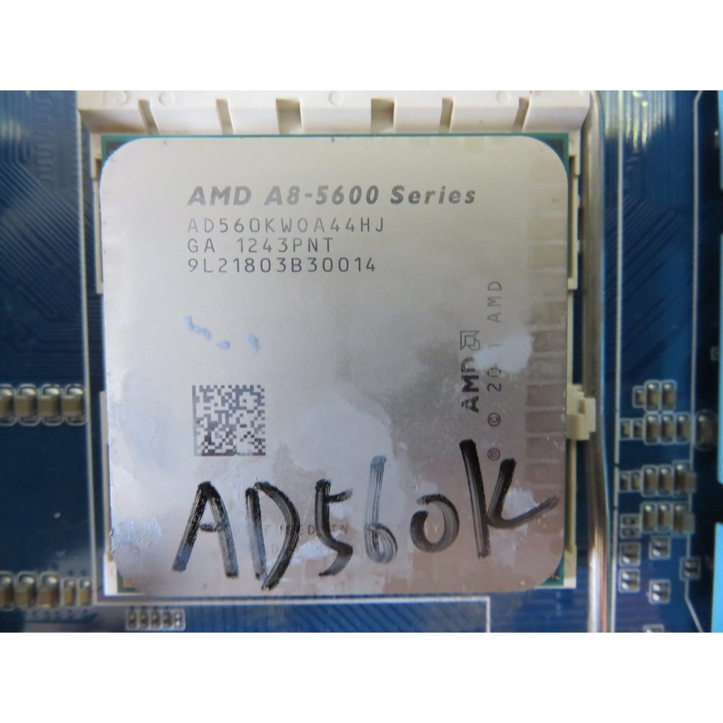 C.AMD CPU-904-pin A8-5600K AD560KWOA44HJ 64 bit 100瓦  直購價180