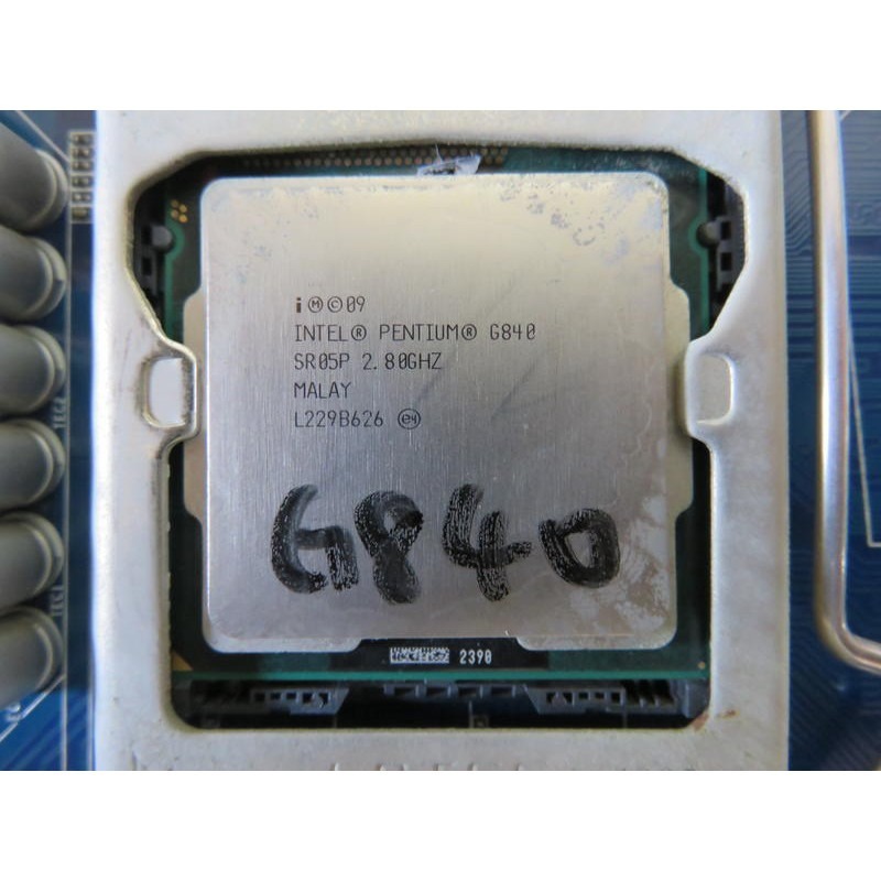 C.1155CPU- Intel Processor G840 (3M Cache, 2.80 GHz)  直購價50