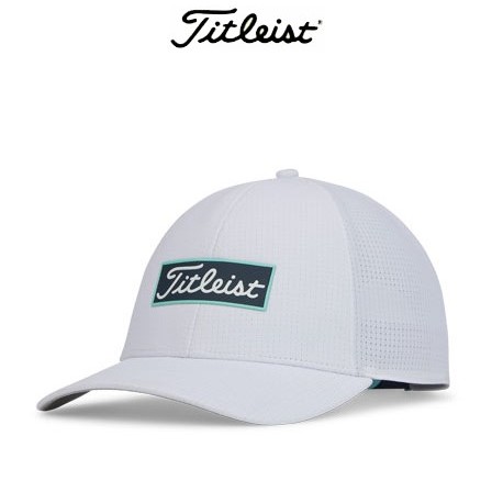 Titleist Cap #TH24AON2-144 ,白底深藍字/6 帽子