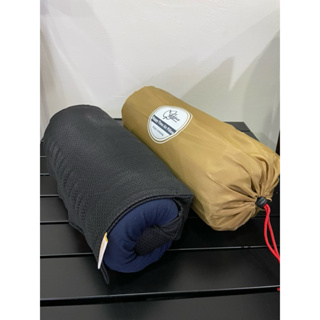 捲捲舒 OutdoorBase 3D舒壓自動充氣枕頭 壽司枕 波浪型 枕頭 記憶枕 露營枕 午睡枕 人體工學 記憶棉