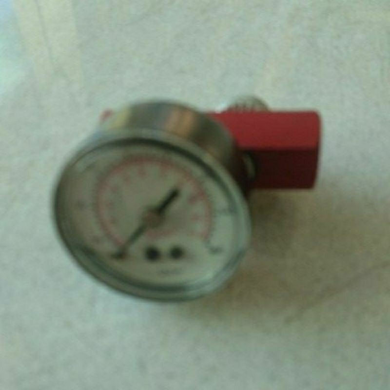 壓力錶空壓錶空壓機壓力錶+流量調節器