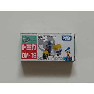 TAKARA TOMY TOMICA DM-19 唐老鴨摩托車 多美小汽車 火柴盒小汽車