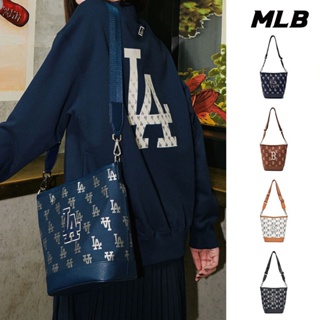 MLB 托特包 水桶包 MONOGRAM系列 道奇/紅襪/洋基隊 (3ABML023N-四色任選)【官方旗艦店】