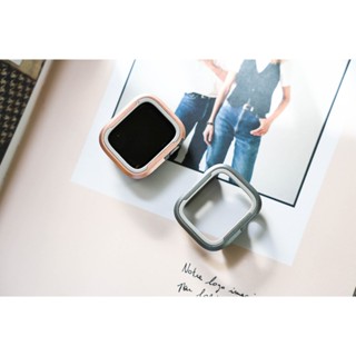 【新品現貨】 雙色 加強防摔鋁合金TPU錶殼 適用Apple WatchS9 S8 SE 45 41 40 44mm