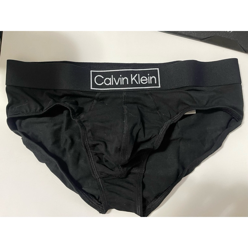 全新 CK Calvin Klein 男三角褲 黑色M號