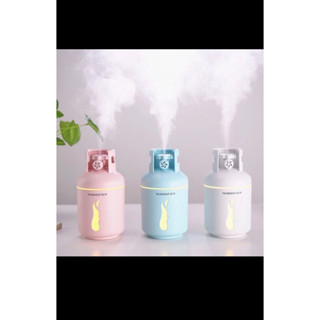 空氣凈化香薰機 USB迷你加濕器 創意煤氣罐造型