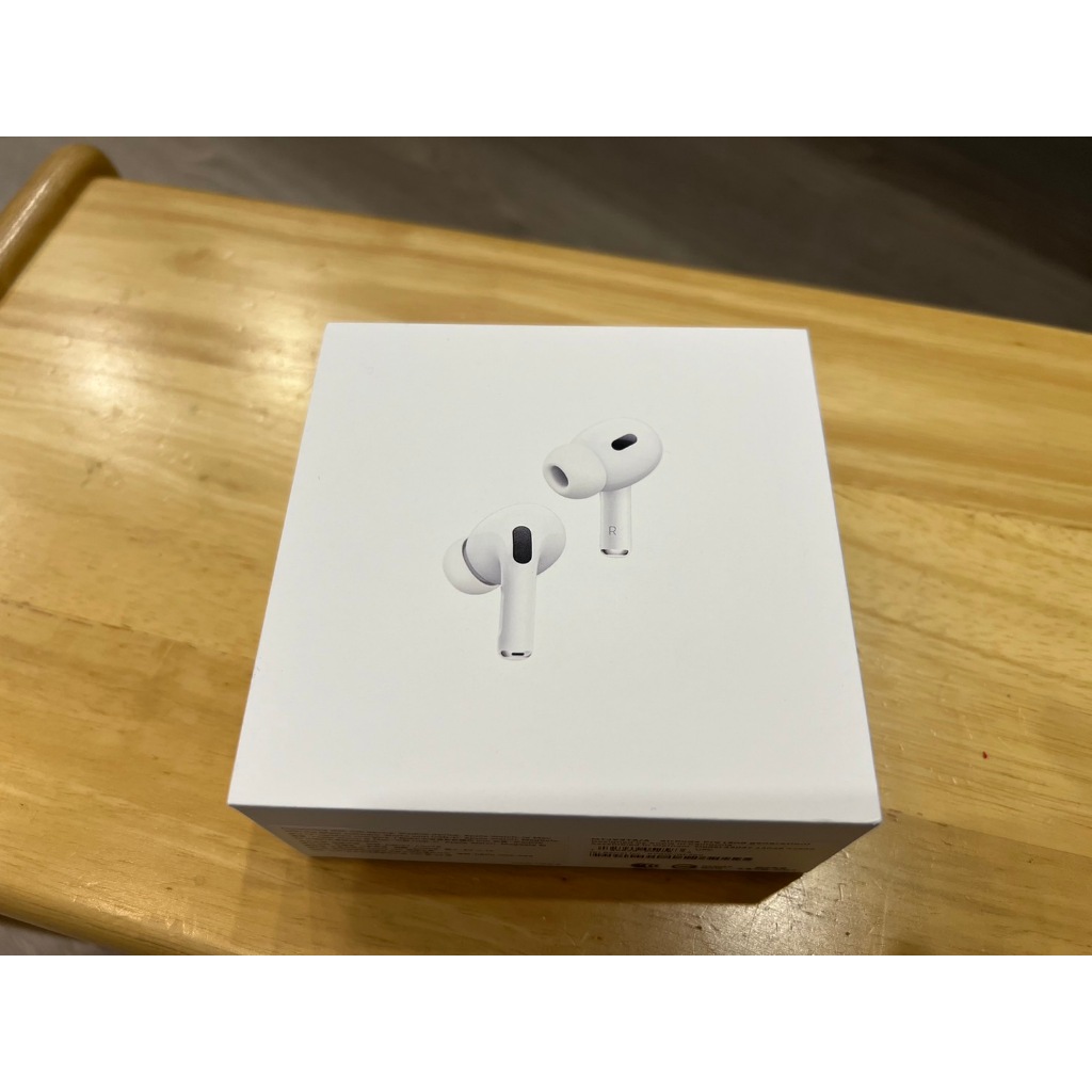 Apple AirPods Pro 2 (USB-C)全新未拆-台灣公司貨-中華神腦購入有證明 現貨免運