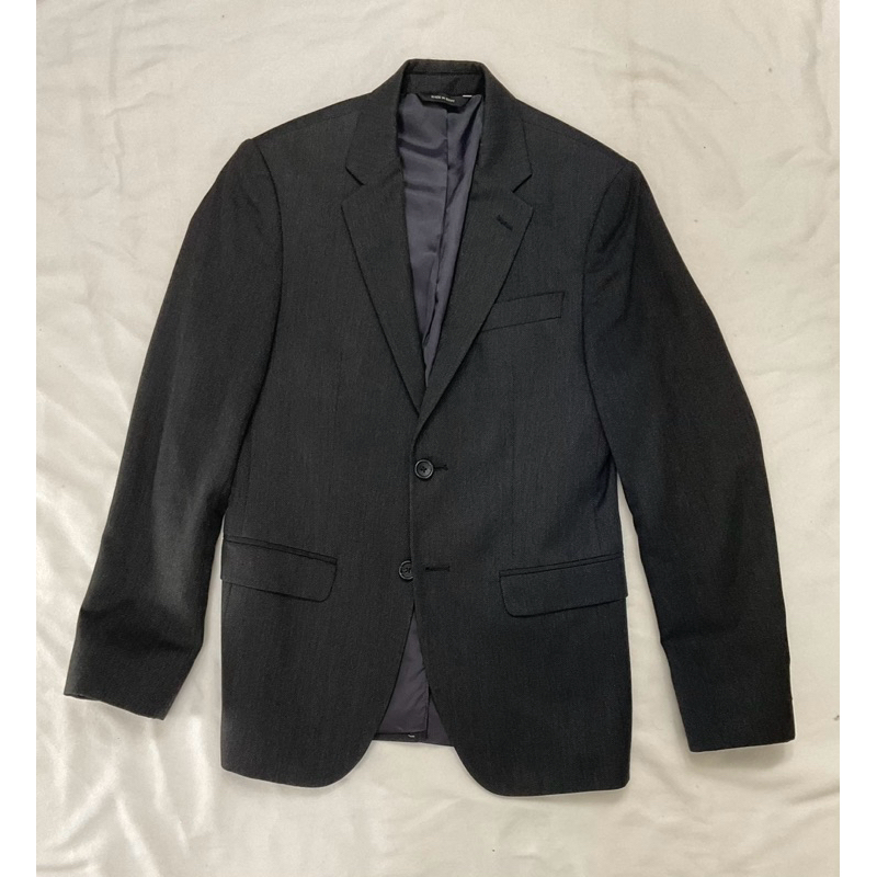 [二手自用專櫃正品] Banana Republic 日本帶回深灰男西裝外套 US 36