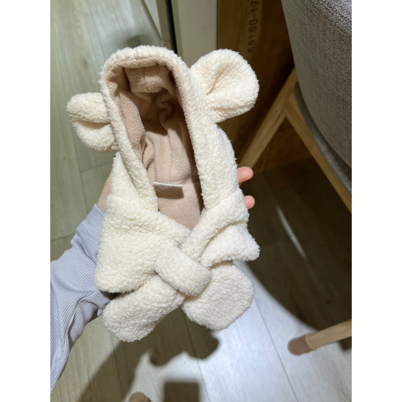 韓國 woolly 小熊圍巾 寵物圍巾 寵物圍脖