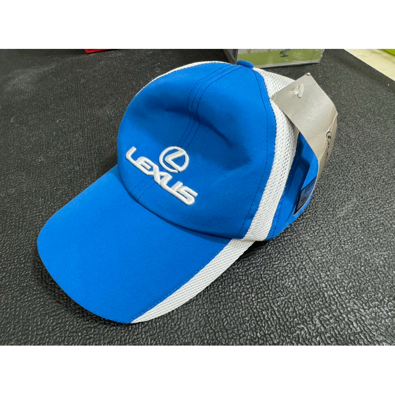 全新 LEXUS 原廠 寶藍高爾夫球網帽  運動帽 鴨舌帽