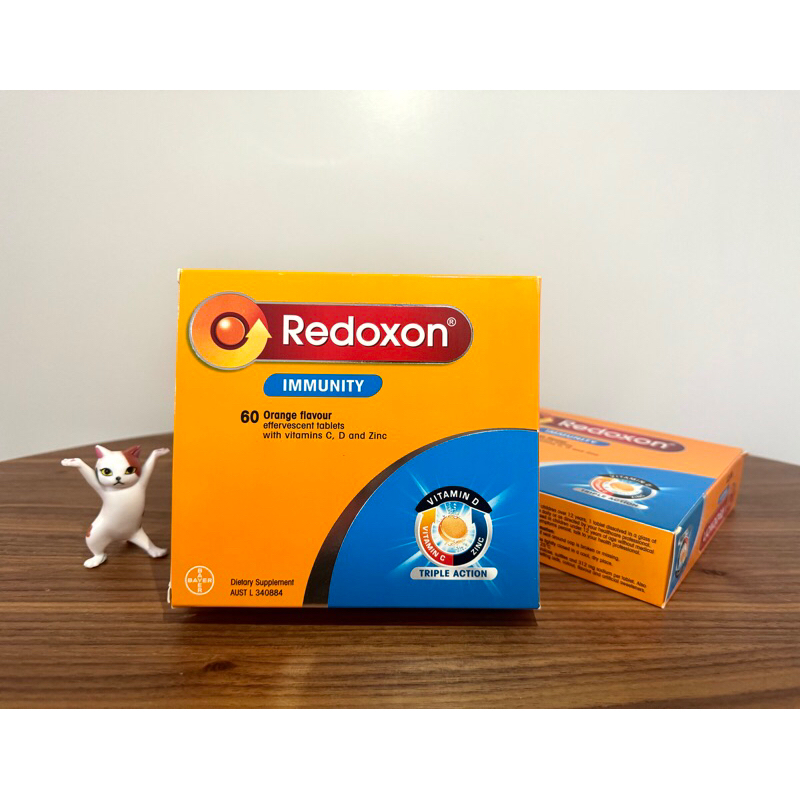 【最後現貨】 Redoxon 力度伸 維他命C+D+鋅發泡錠(60錠/盒)| Costco 好市多 Vitamin