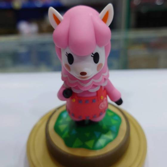 Amiibo 動物森友會 動物之森 動森公仔~[麗莎粉羊駝]序號未使用沒附外盒~