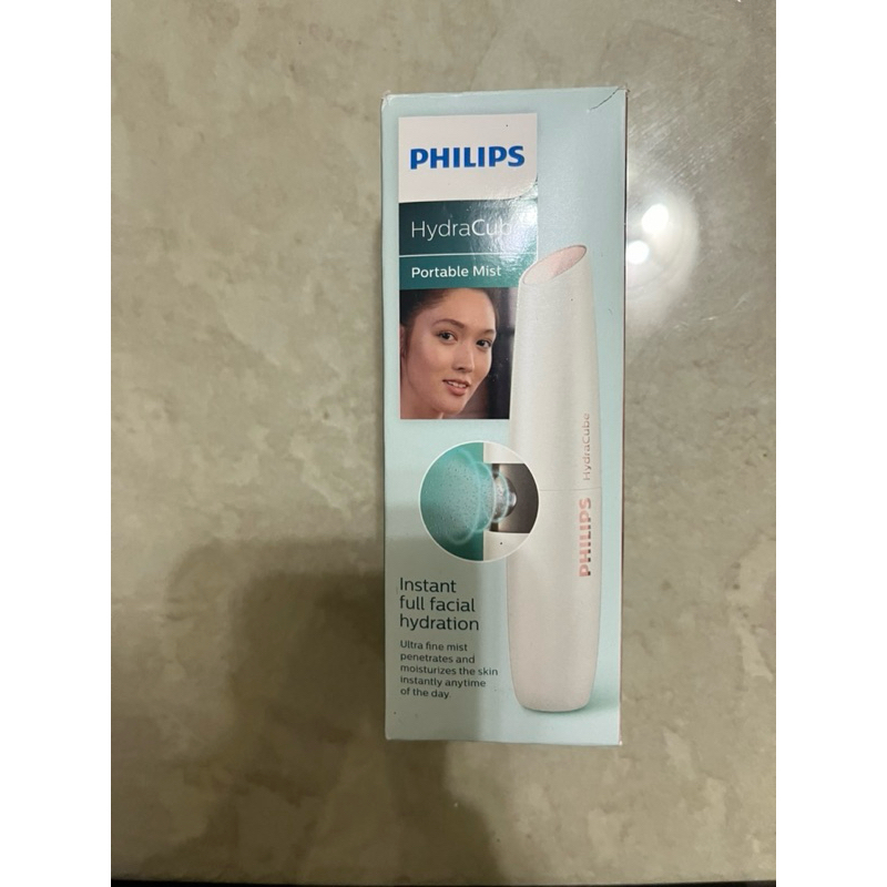 PHILIPS飛利浦 HydraCub 超音波活膚水氧儀 可攜式噴霧機 BSC601