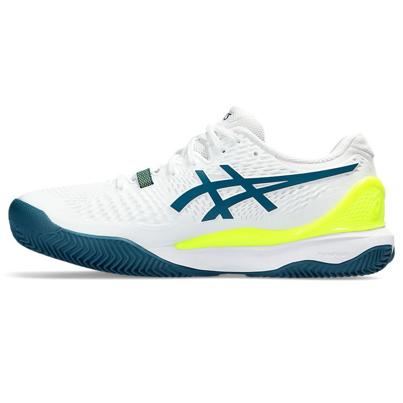 ASICS GEL-RESOLUTION 9 CLAY 男款 美網配色 網球鞋 1041A375-101