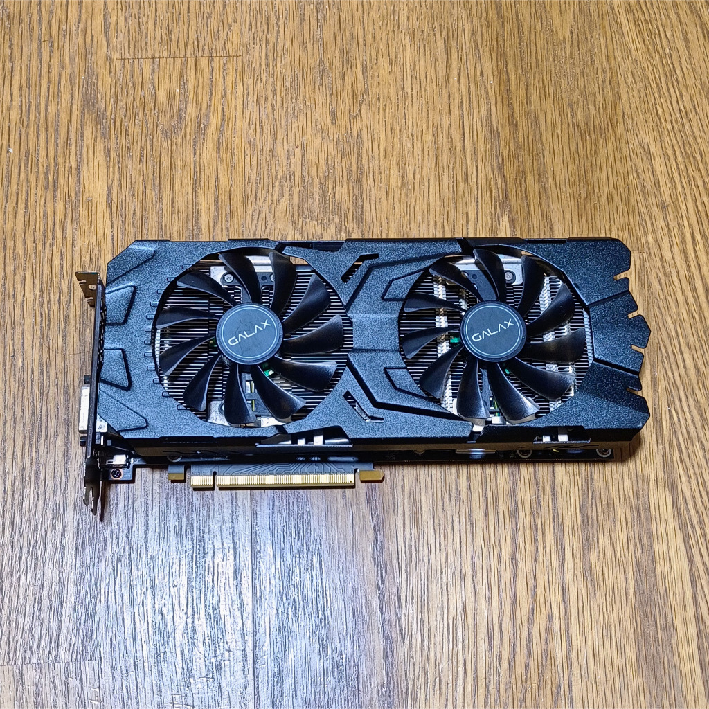 非礦卡 GALAX GTX 1080 EX OC 8GB DDR5X 顯示卡