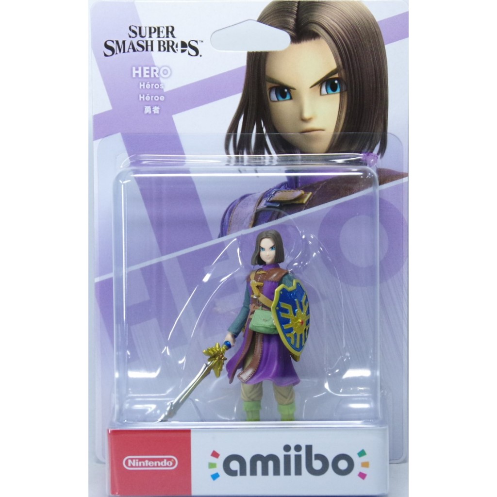 &lt;譜蕾兒電玩&gt;(全新) Amiibo 任天堂明星大亂鬥 勇者鬥惡龍 系列 勇者