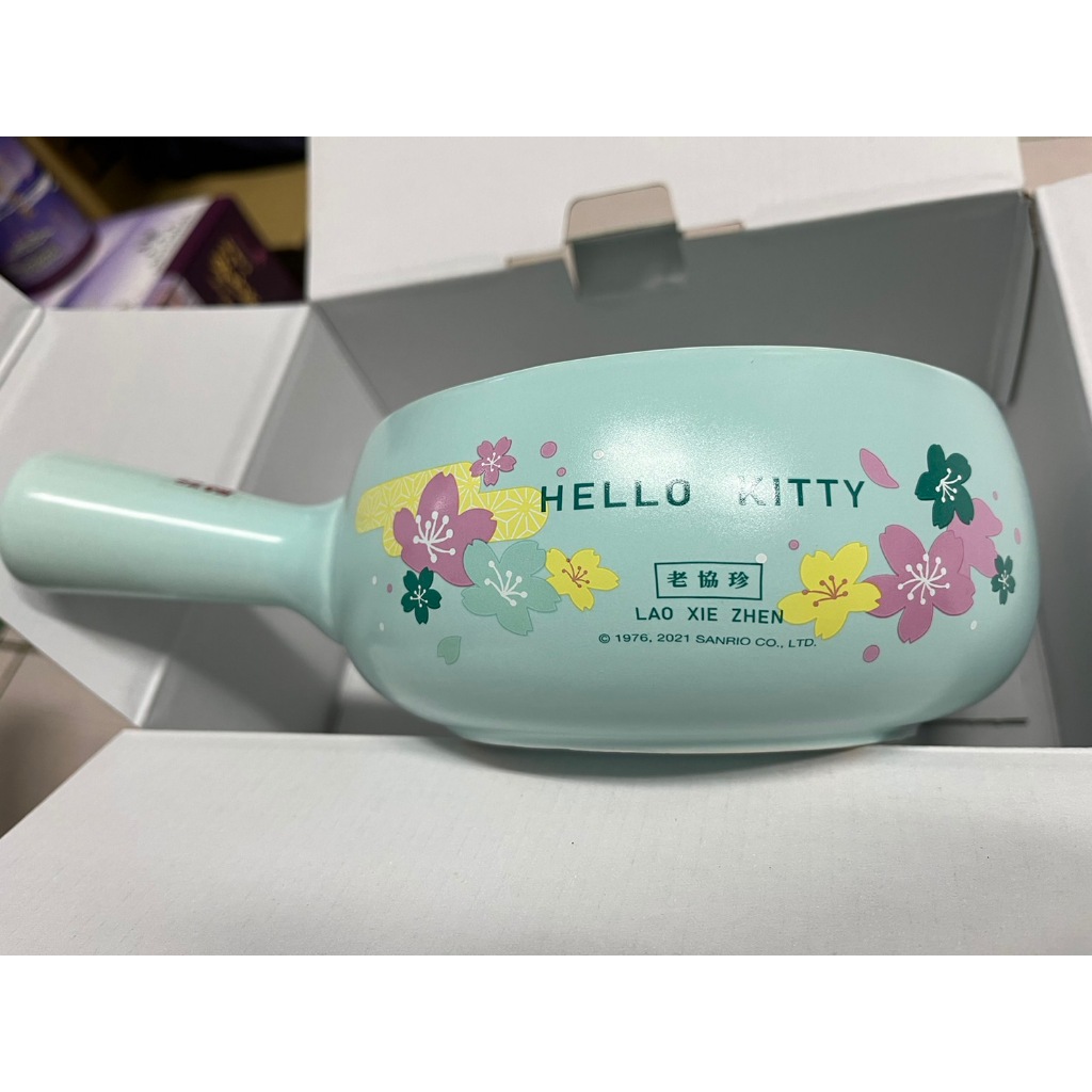 二手全新 老協珍&amp; Hello Kitty 陶瓷砂鍋、陶瓷砂鍋