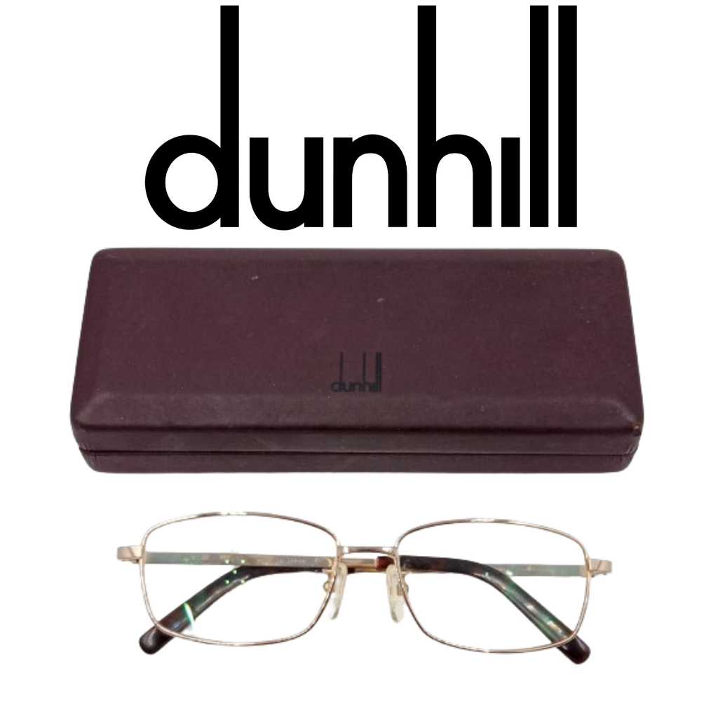 【皮老闆】二手真品 Dunhill 鈦金屬 眼鏡 鏡框 (112)