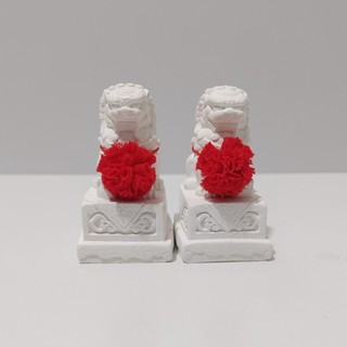 肥婆奶奶 迷你石獅子 微縮石獅 風獅爺 中式雕刻 桌面擺件 裝飾品 居家裝飾 驅邪鎮宅 抖音同款 生日禮物 交換禮物