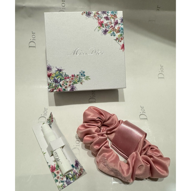 #Dior#CD迪奧愛戀花語 法式髮圈禮盒